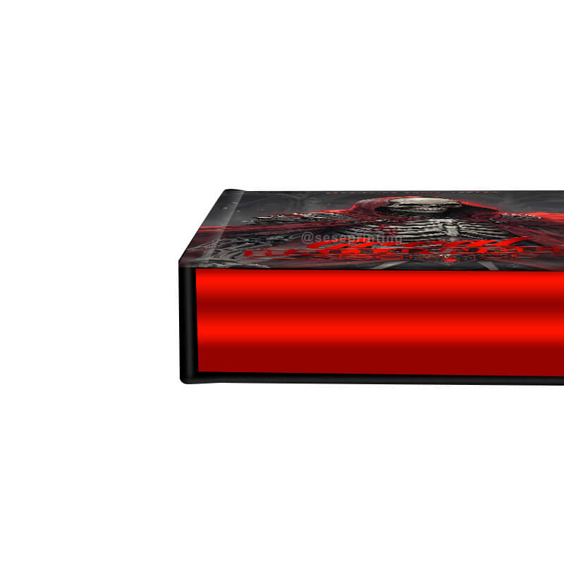 Black and White Dark Romance with Foil on Cover and Sprayed Edges Special Edition 10