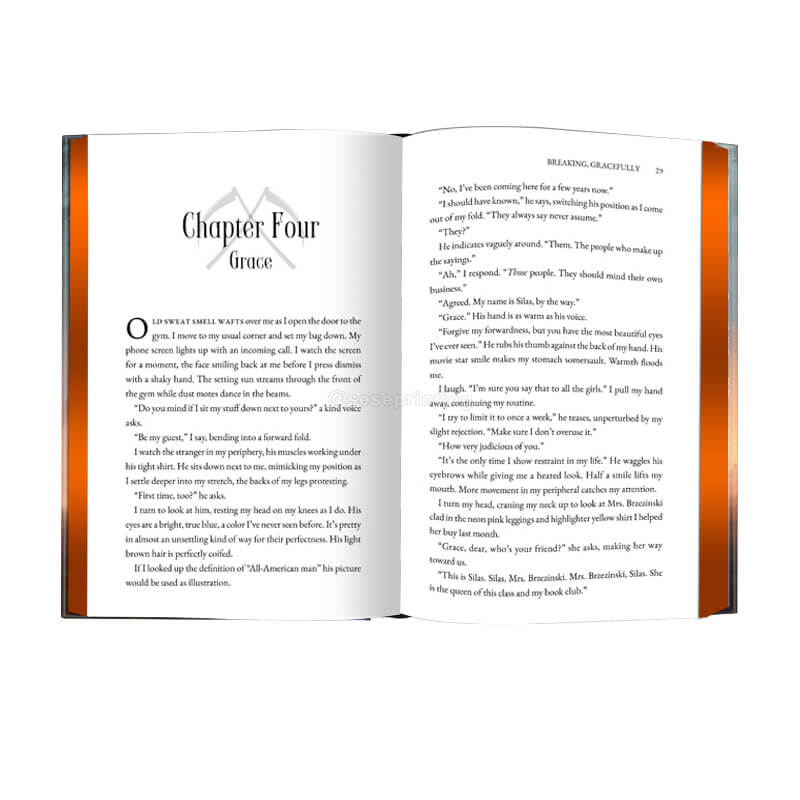 Printing Special Edition Books Custom Hardback with Digital Sprayed Edges 7