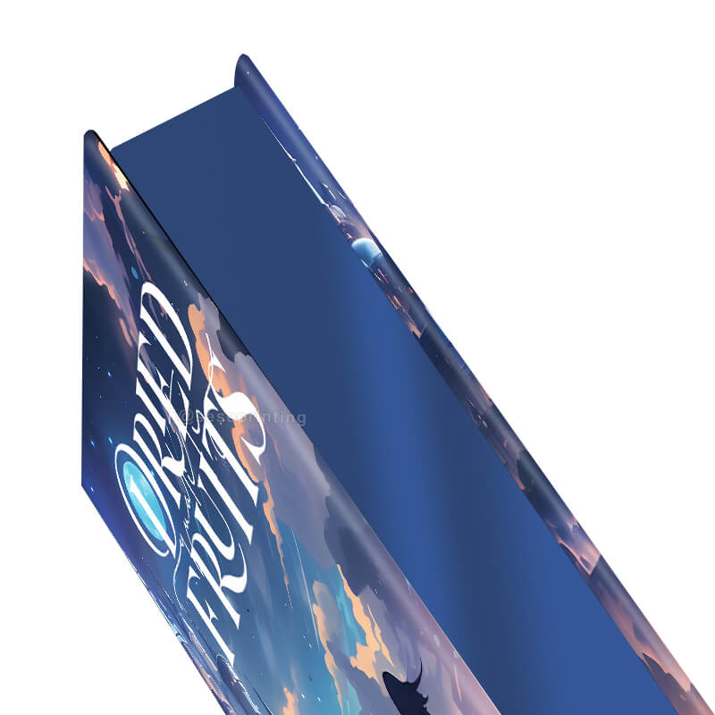 6x9 Special Edition Hardcover Book Printed with Foiling and Sprayed Edges 9