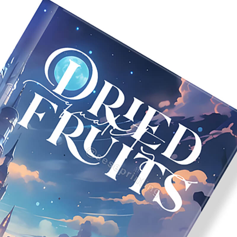 6x9 Special Edition Hardcover Book Printed with Foiling and Sprayed Edges 8