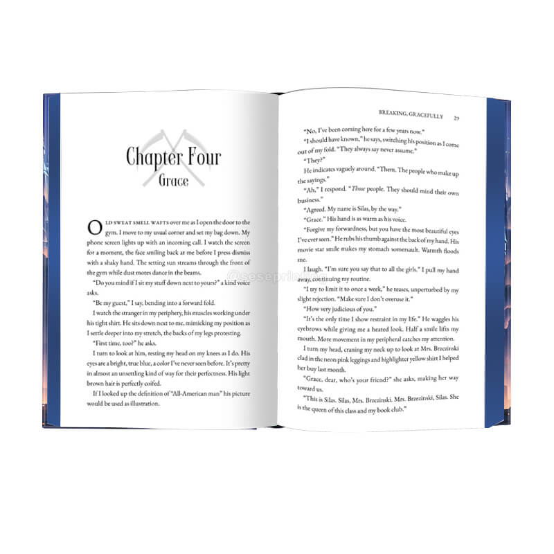 6x9 Special Edition Hardcover Book Printed with Foiling and Sprayed Edges 7