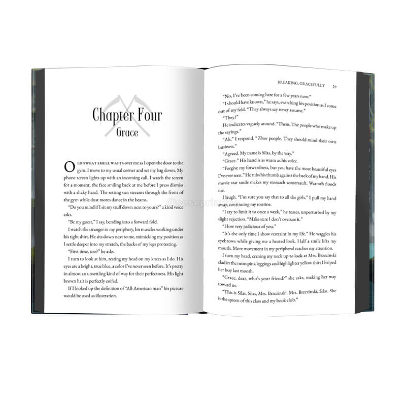 Created Special Editions of My Novel with Foiled Cover and Sprayed Edges 7