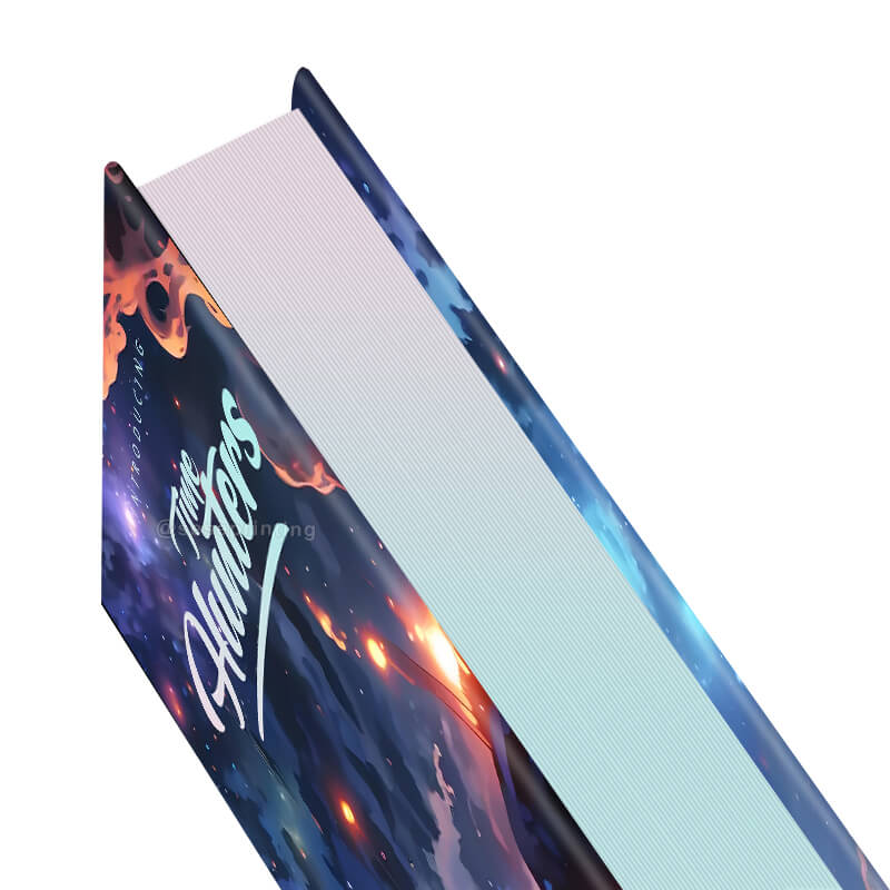 Book Publishing Company Custom Hardcover Fiction Book with Sprayed Edges 9
