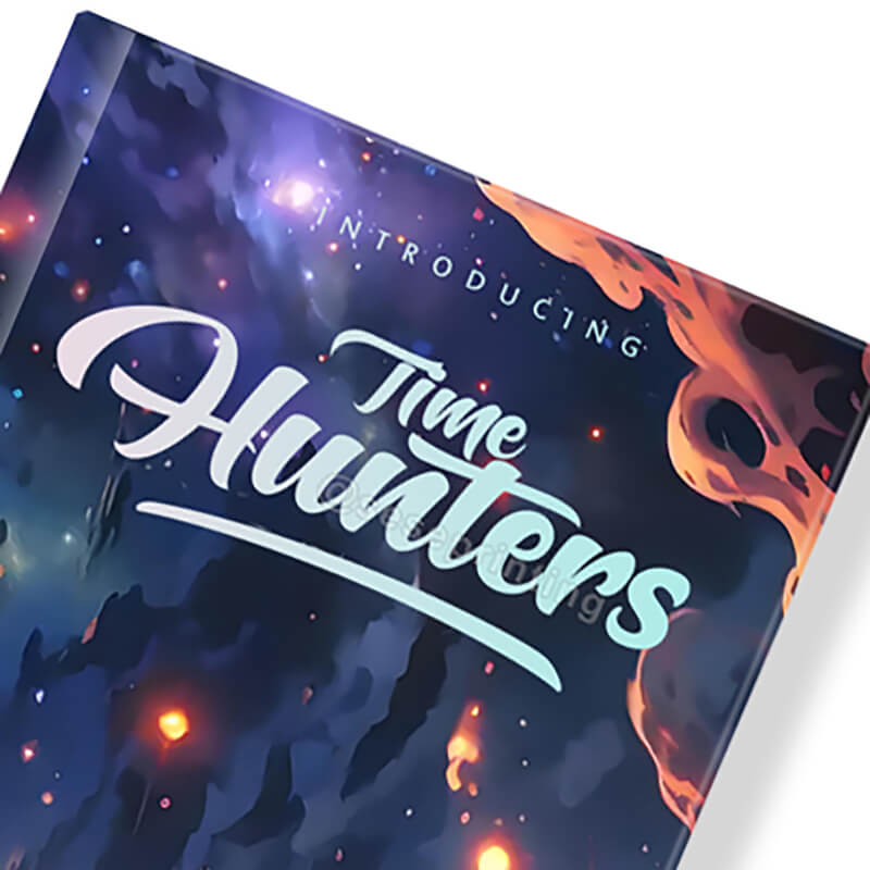 Book Publishing Company Custom Hardcover Fiction Book with Sprayed Edges 8