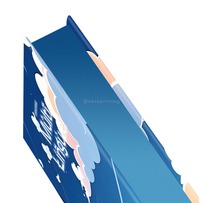 Hardcover Sprayed Edges Book Printing Special Edition Fiction Novel 9