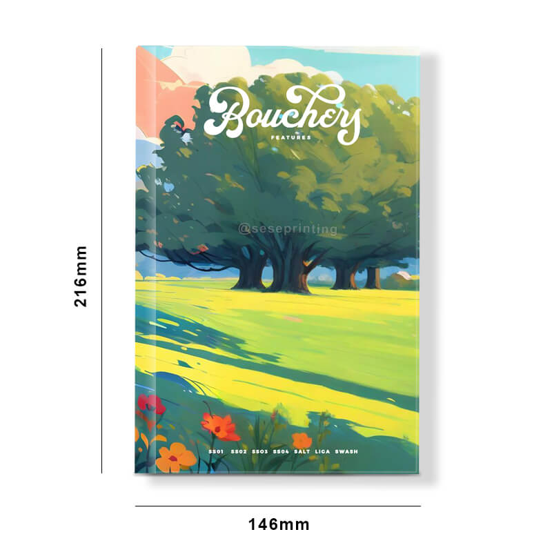 Hardcover Book Publishing Supplier Custom Book Printing Sprayed Edges 6