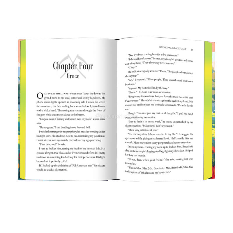 Hardcover Book Publishing Supplier Custom Book Printing Sprayed Edges 7