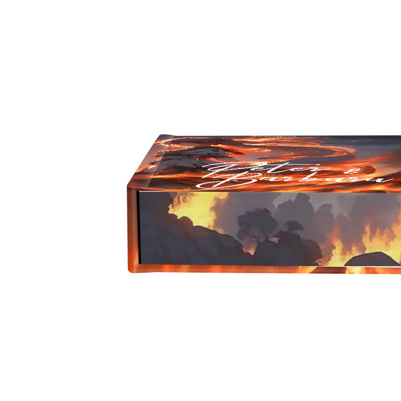 Printed Special Edition Hardback Novel Book with Pattern Sprayed Edges 10