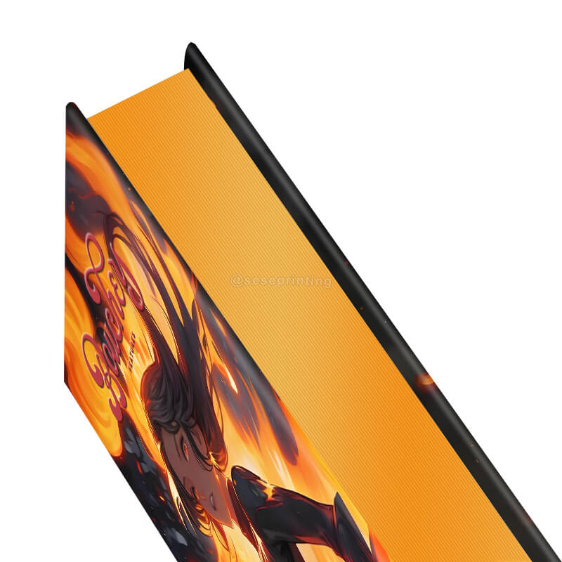 Custom Hardback Books Printing with Foil on Cover and Sprayed Edges 9