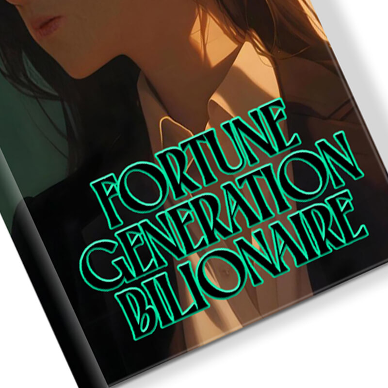 Self Publish Hardback Books with Foil Covers and Custom Sprayed Edges 8