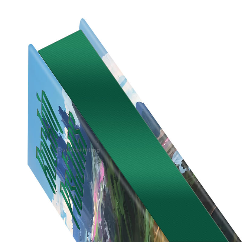 Personalized Hardback Books with Foil Stamping and Sprayed Edges Design 9