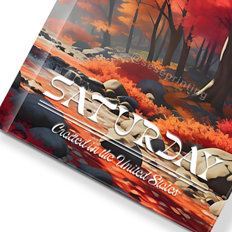 Special Edition Hardcover Fiction Novel with Pattern Sprayed Edges 8