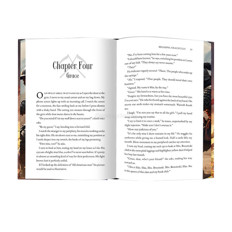 Luxury Personalized Hardbacks with Foil-Stamped and Stenciled Edges 7