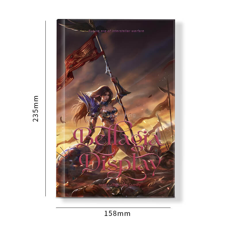 Luxury Personalized Hardbacks with Foil-Stamped and Stenciled Edges 6