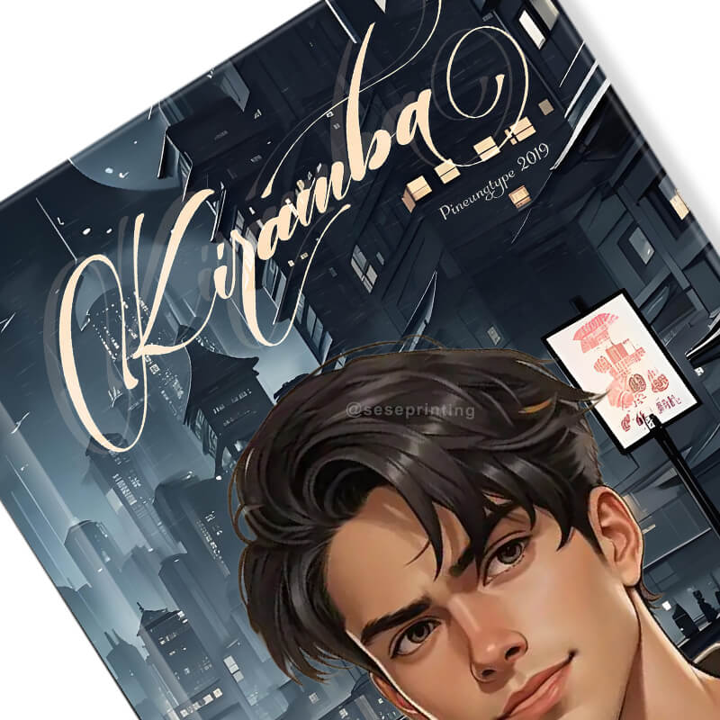 Publishing Hardcovers with Gold Foil on Cover and Gilded Edges 8