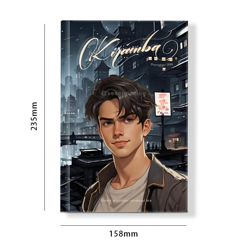 Publishing Hardcovers with Gold Foil on Cover and Gilded Edges 6