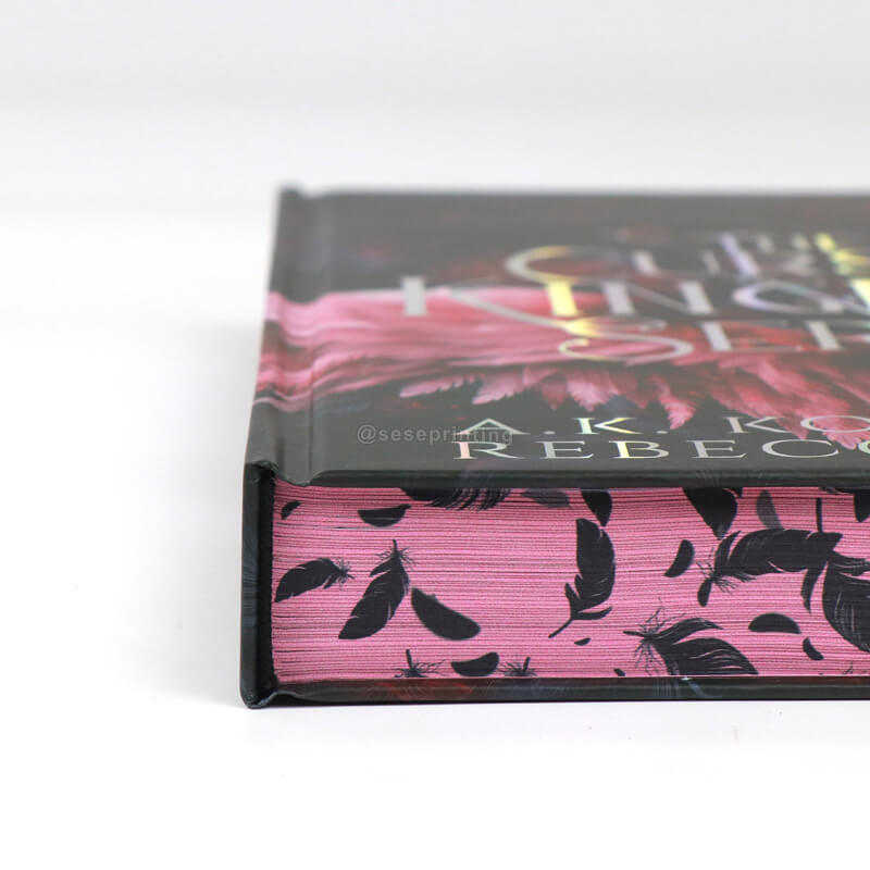 Special Editions of My Novel with Holographic Foil on Cover, Sprayed Edges and Ribbon 12