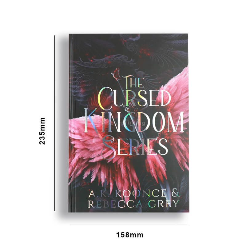 Special Editions of My Novel with Holographic Foil on Cover, Sprayed Edges and Ribbon 6