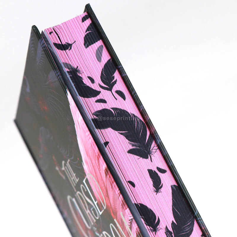 Special Editions of My Novel with Holographic Foil on Cover, Sprayed Edges and Ribbon 10