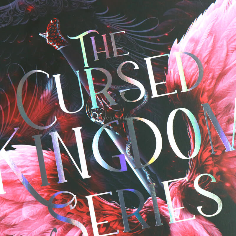 Special Editions of My Novel with Holographic Foil on Cover, Sprayed Edges and Ribbon 9