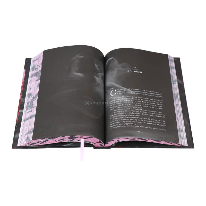 Special Editions of My Novel with Holographic Foil on Cover, Sprayed Edges and Ribbon 8