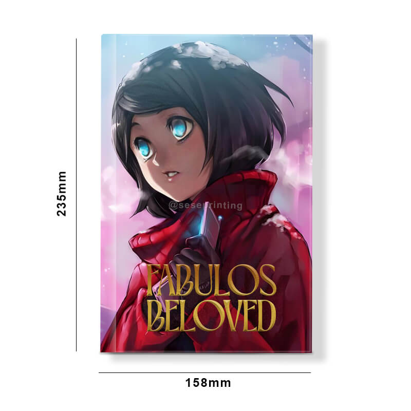 Special Edition Books with Gold Foil Covers and Color Sprayed Edges 6