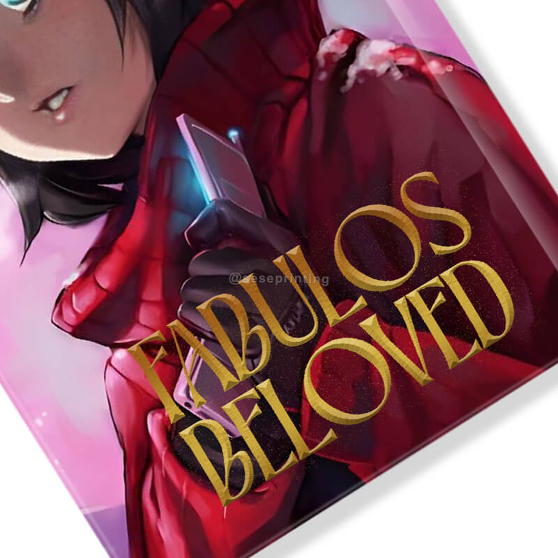 Special Edition Books with Gold Foil Covers and Color Sprayed Edges 8