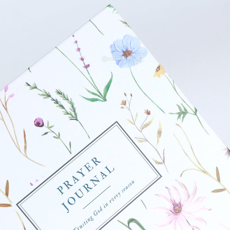 Create Your Own Notebook Hardcover Prayer Journal with Custom Pages 8