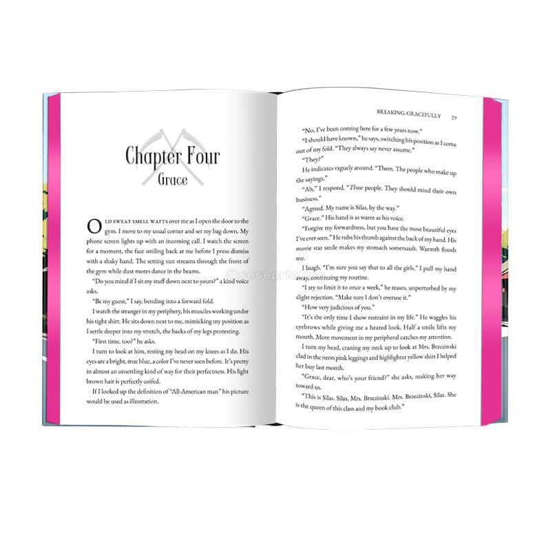 Make Your Own Hard Cover Book with Foiling Cover and Sprayed Edges 7