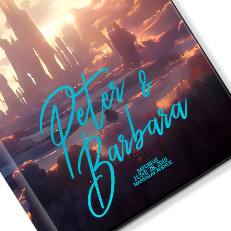 Custom Foil Hardcover Limited Editions Book Printing Sprayed Edges 8