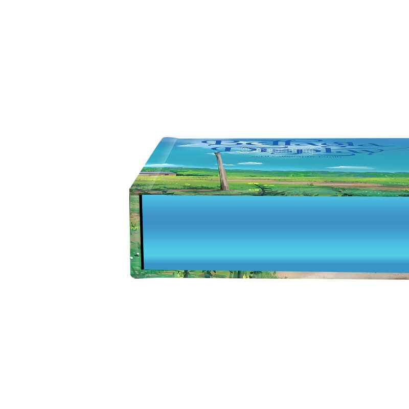 Personalized Sprayed Edge Hardcover Novels with Foil on the Cover 10