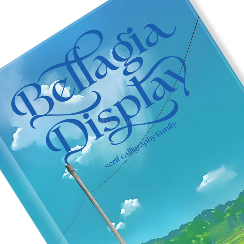 Personalized Sprayed Edge Hardcover Novels with Foil on the Cover 8