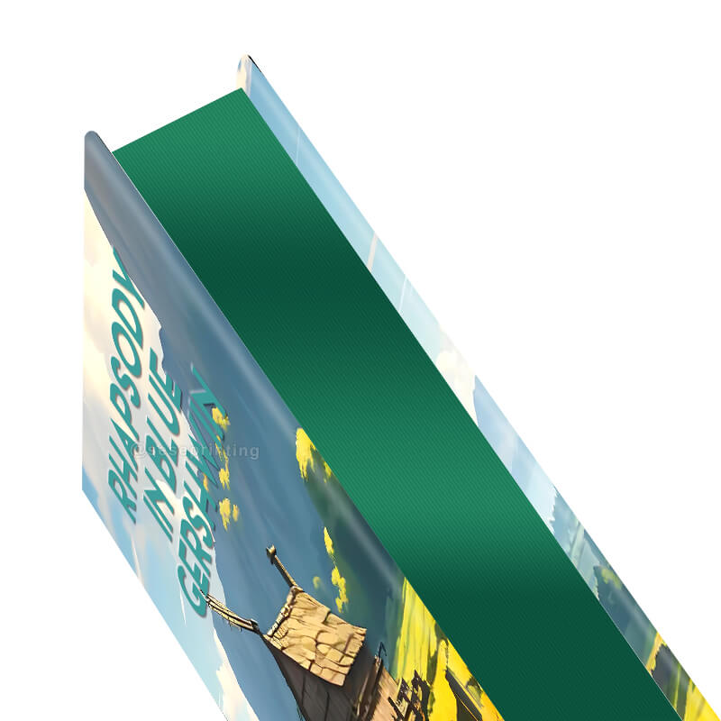 Bespoke Books Printed with Foil Covers and Sprayed/Stenciled Edges 9