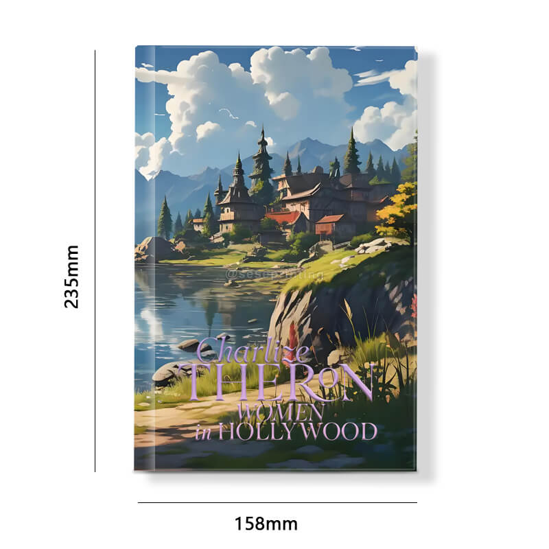 Create Your Own Foil Hardcover Fiction Books with Sprayed Edges 6