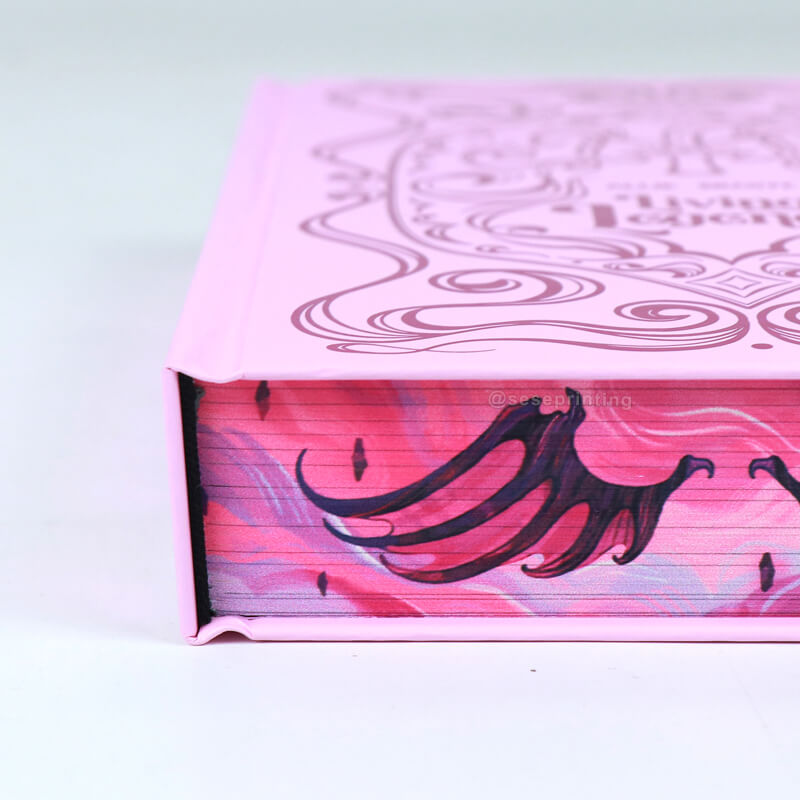 Hardback Special Edition Book with Stencilled Edges and Foiling Covers 10