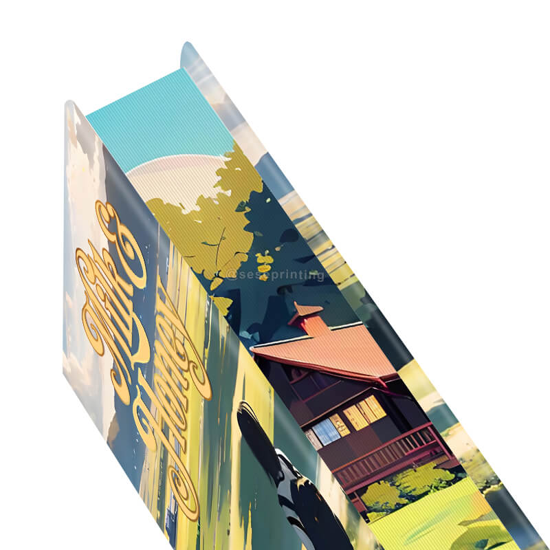 Foil Special Editions Hardcover Book with Pattern Stenciled Edges 9