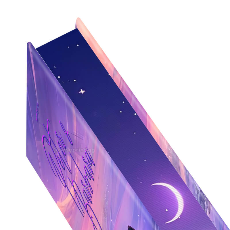 Create Romance Fiction Books with Foiling Cover and Sprayed Edges 9