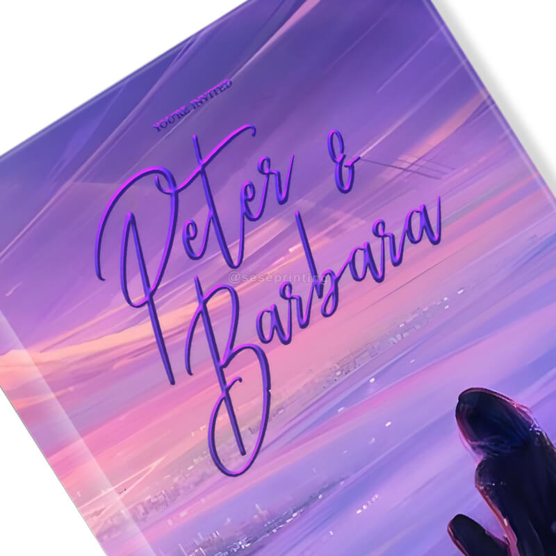 Create Romance Fiction Books with Foiling Cover and Sprayed Edges 8