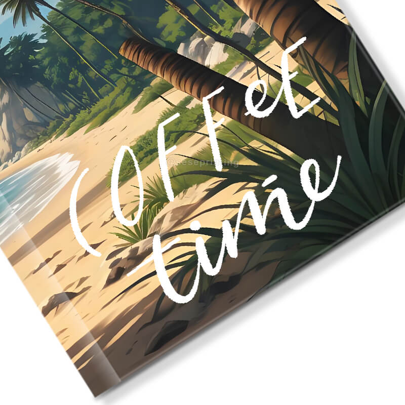 Hardcover Book with Full Color Stenciled Edges and Foil on Cover 8