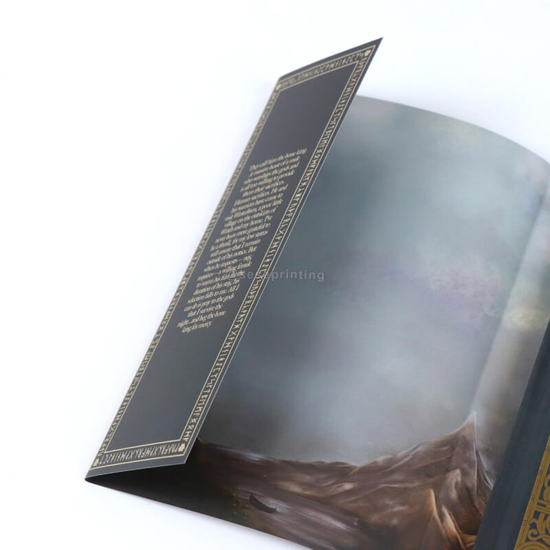 Black and White Interior Hardcover Copies with Foil Dust Jacket and Sprayed Edges 8