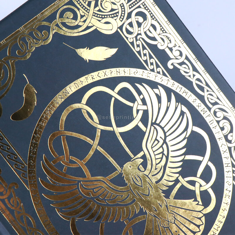 Black and White Interior Hardcover Copies with Foil Dust Jacket and Sprayed Edges 9