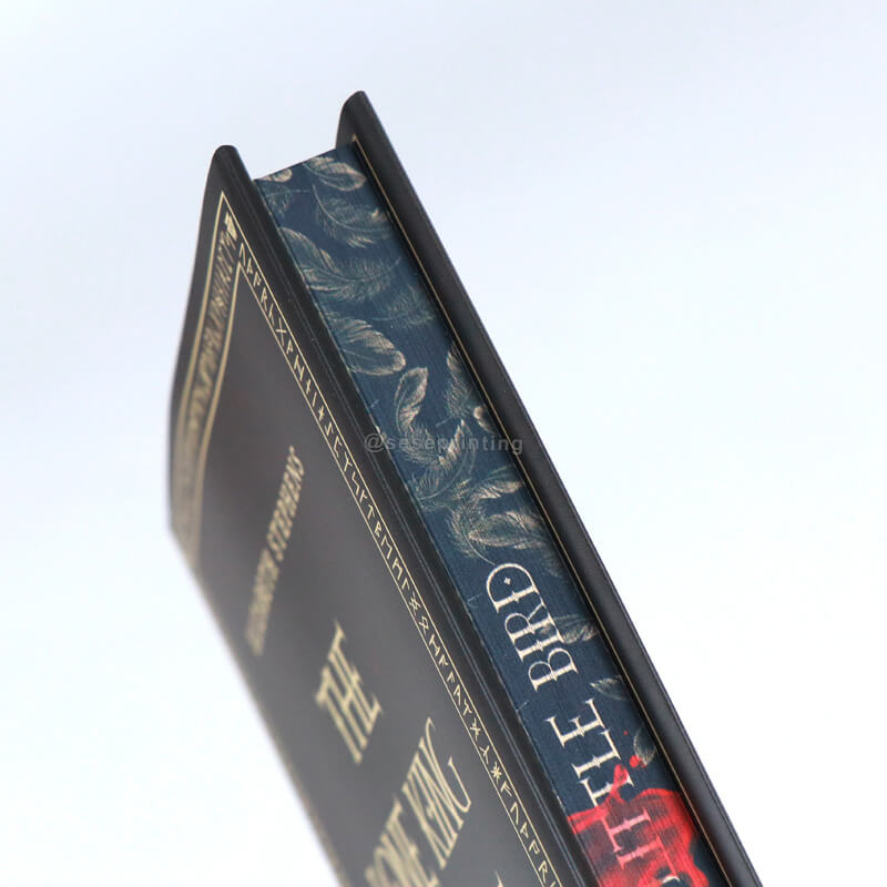 Black and White Interior Hardcover Copies with Foil Dust Jacket and Sprayed Edges 10