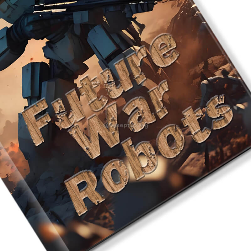 Hardcover Book with Foil Words on the Cover and Sprayed Edges 8