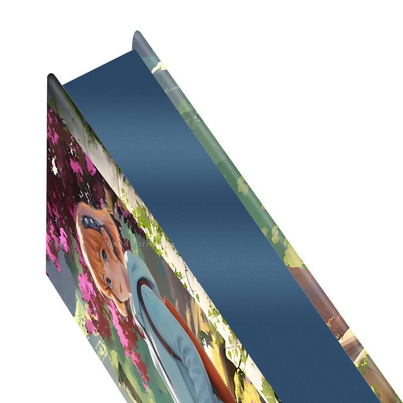 Black and White Interior Hardback Book with Foiling Covers and Sprayed Edges 9