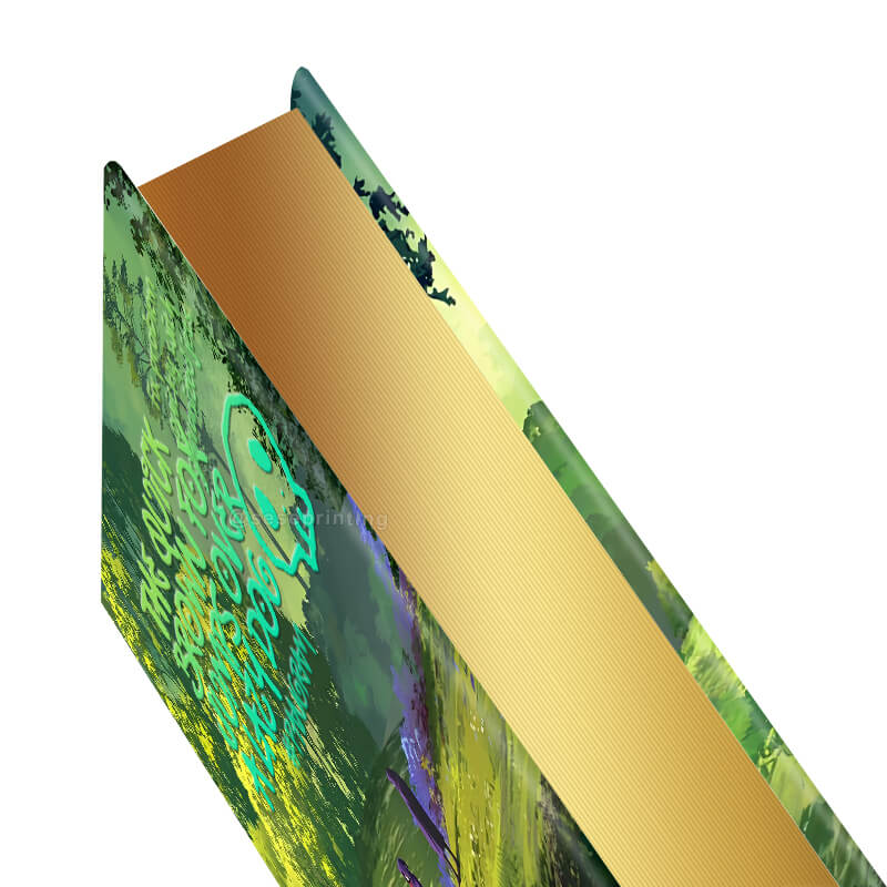 Hardcover Special Edition Novel with Foil on Cover and Gilded Edges 9