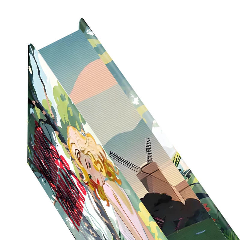 Sewn Binding Novel Printing with Foil on Cover and Sprayed Edges 9