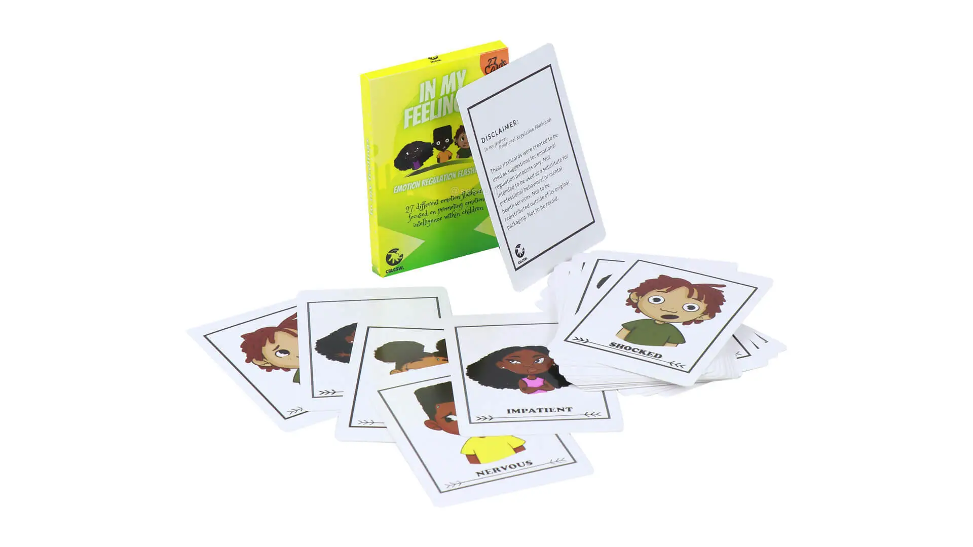 Flash Cards Printing Custom Emotion Regulation Flashcards for Children 1