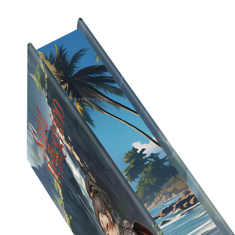 Custom Hardcover Sprayed Edges Book Printing Special Edition Novel 9