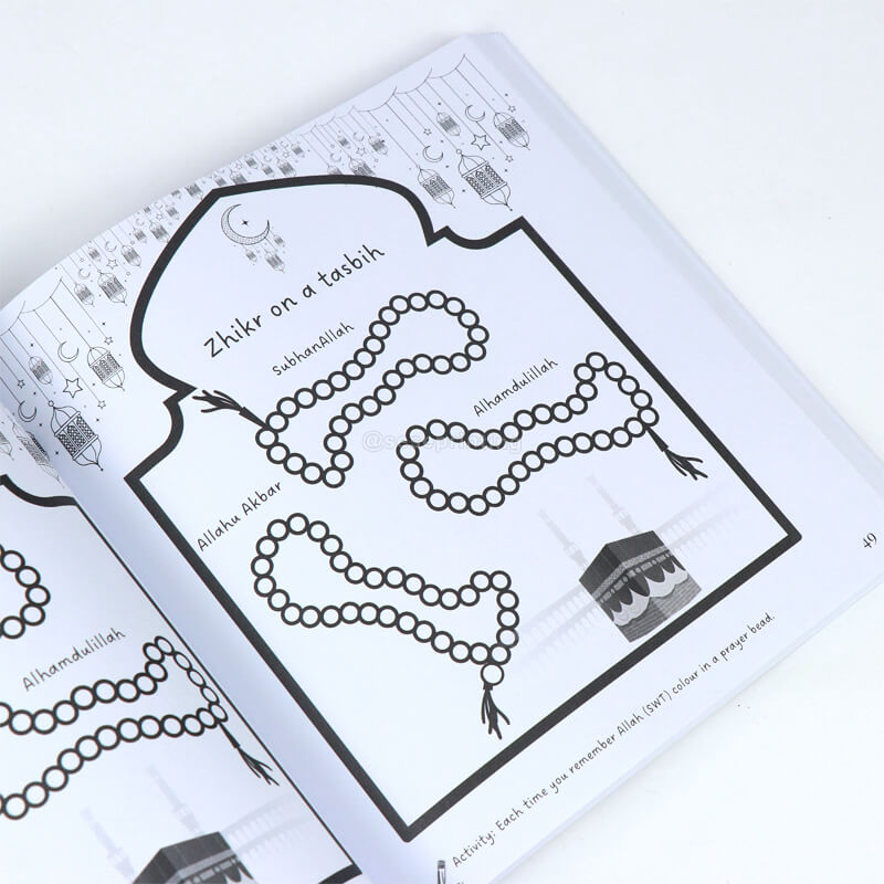 Black and White Printing Softcover Journal Custom Diary Notebook 7