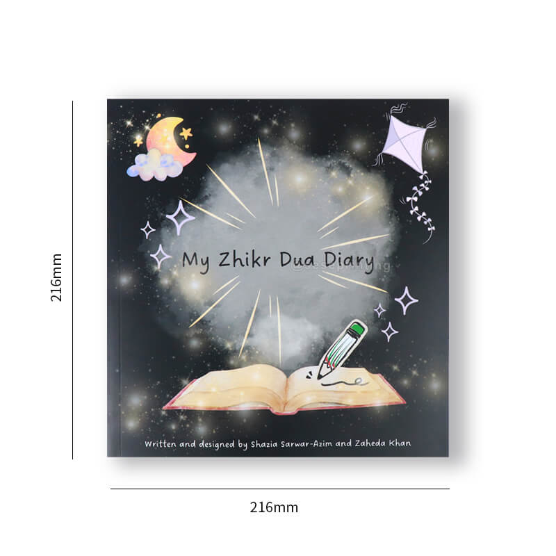 Black and White Printing Softcover Journal Custom Diary Notebook 6